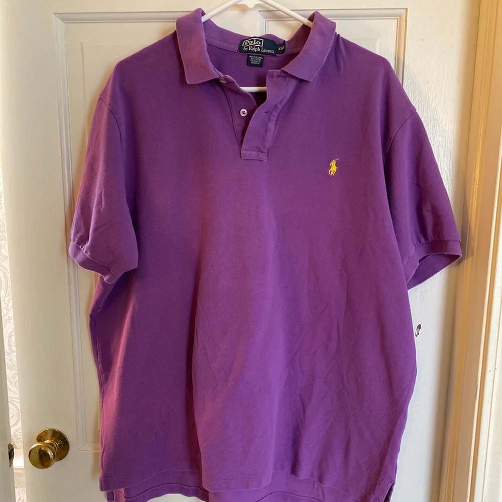 Men’s Polo XXL in purple - worn once!